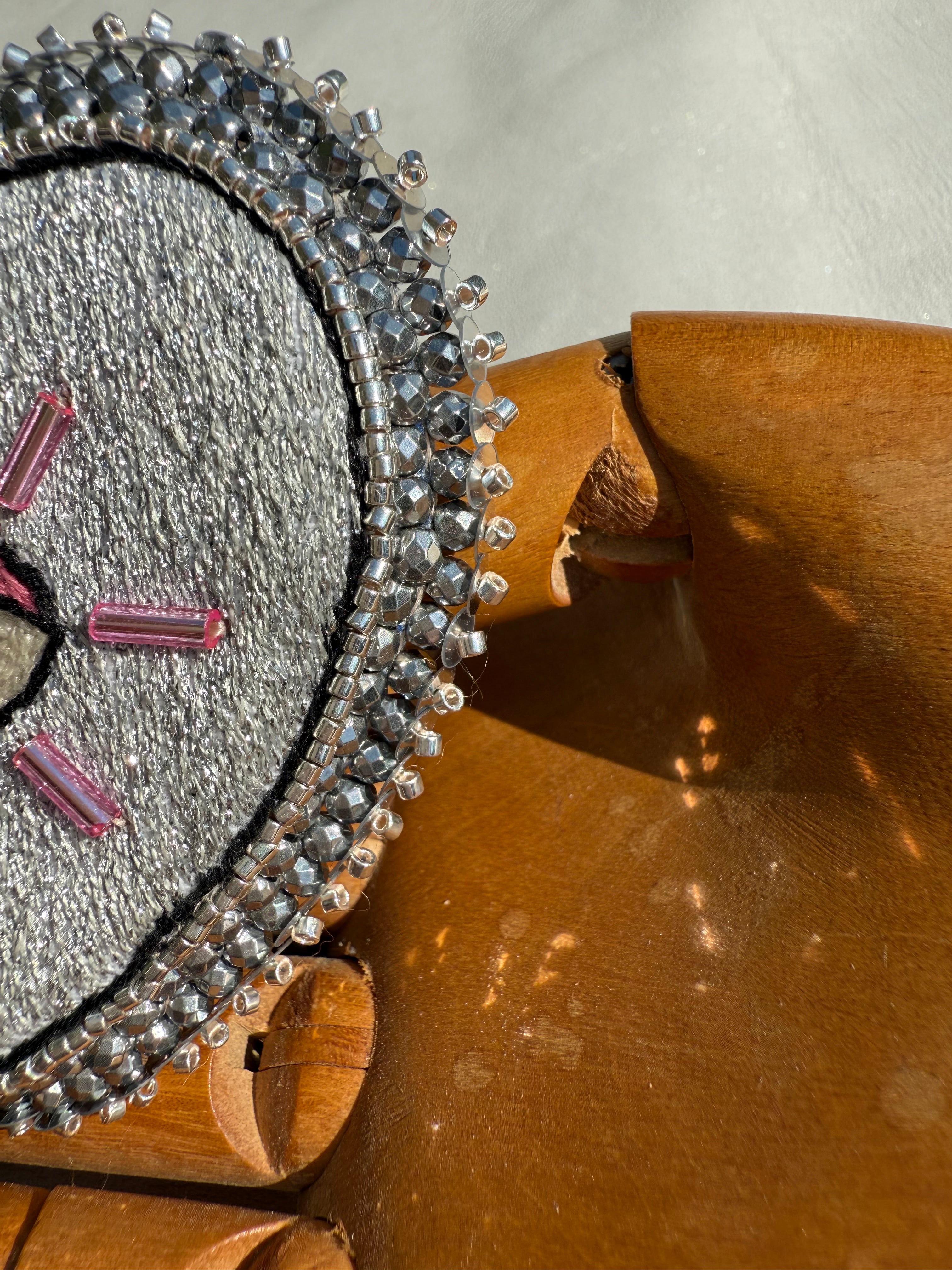 Broche « Nazar & Love » Silver