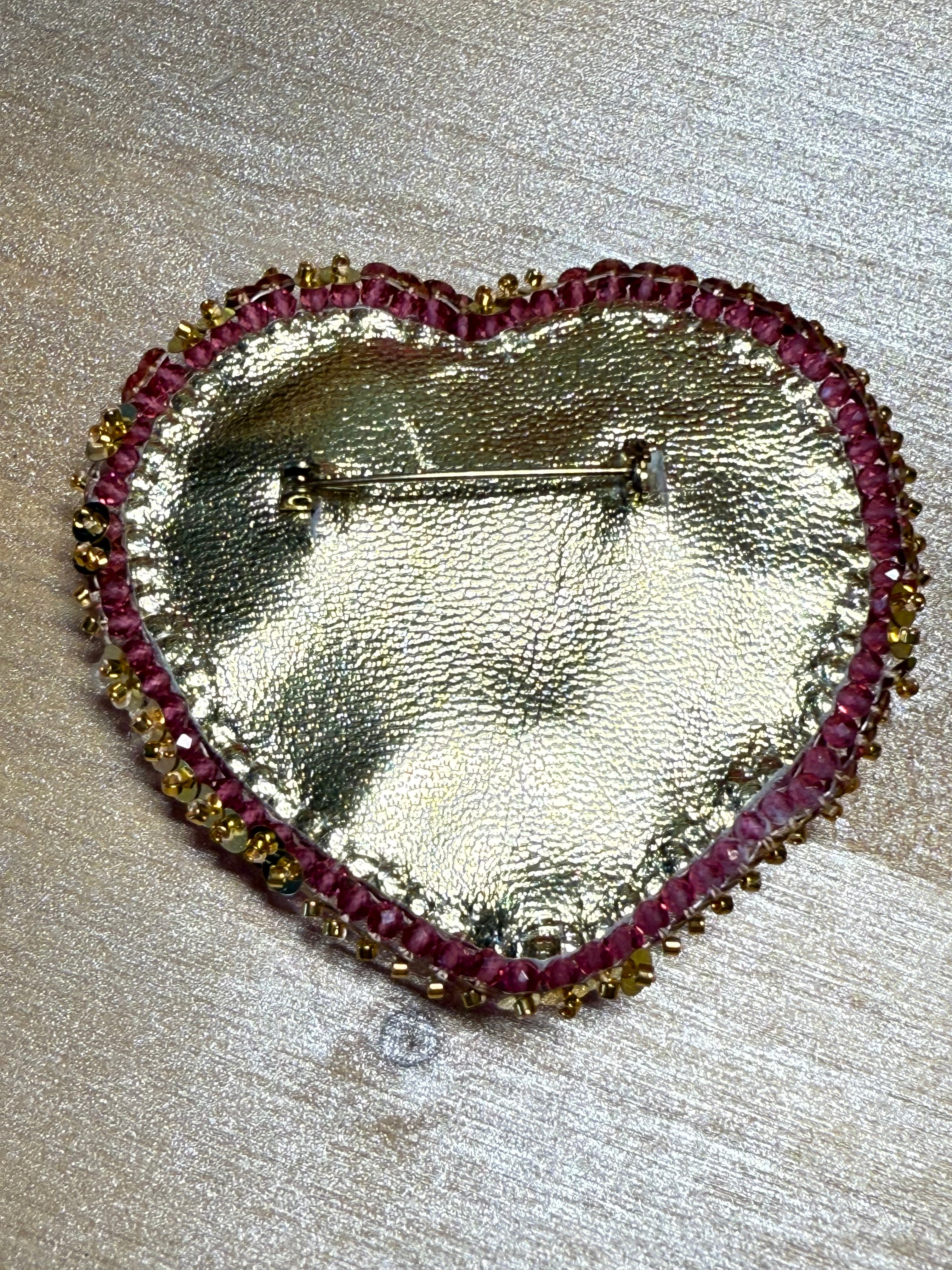 Broche « Nazar & Love » Gold