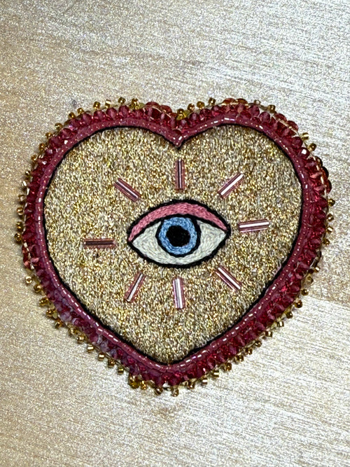 Broche « Nazar & Love » Gold