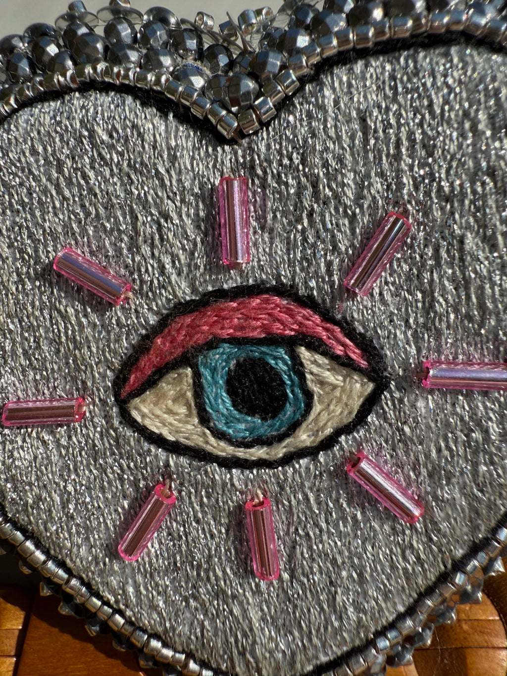 Broche « Nazar & Love » Silver