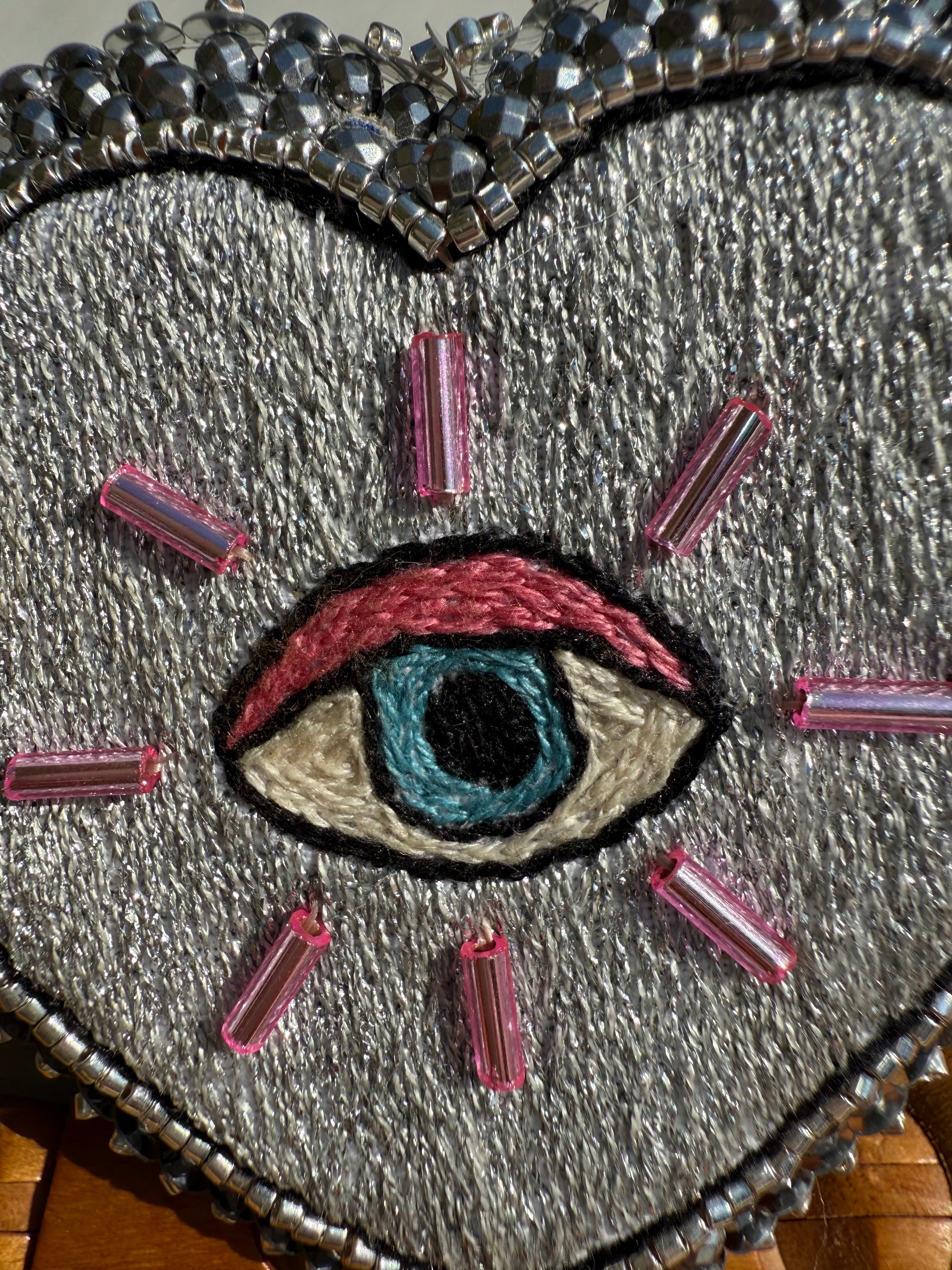 Broche « Nazar & Love » Silver