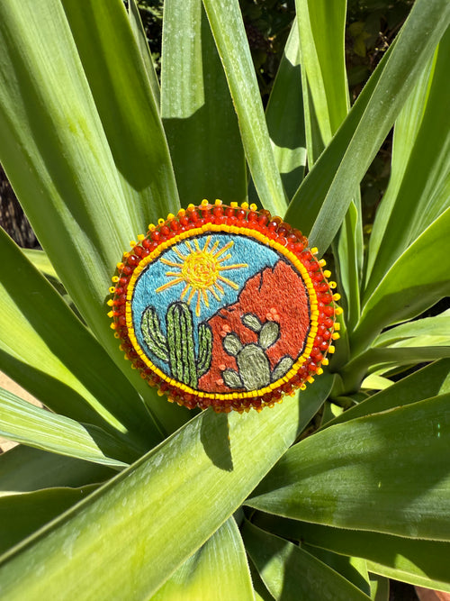 Broche "Cactus"