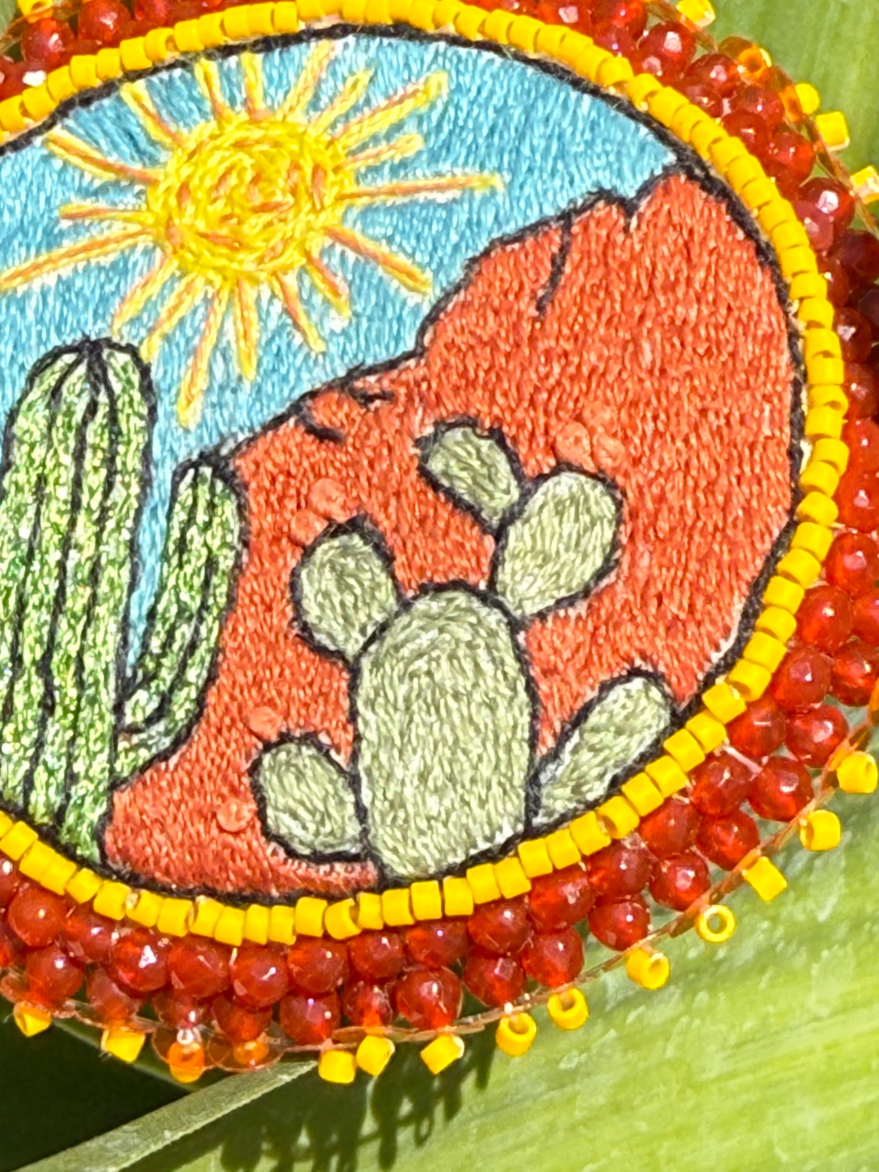 Broche "Cactus"