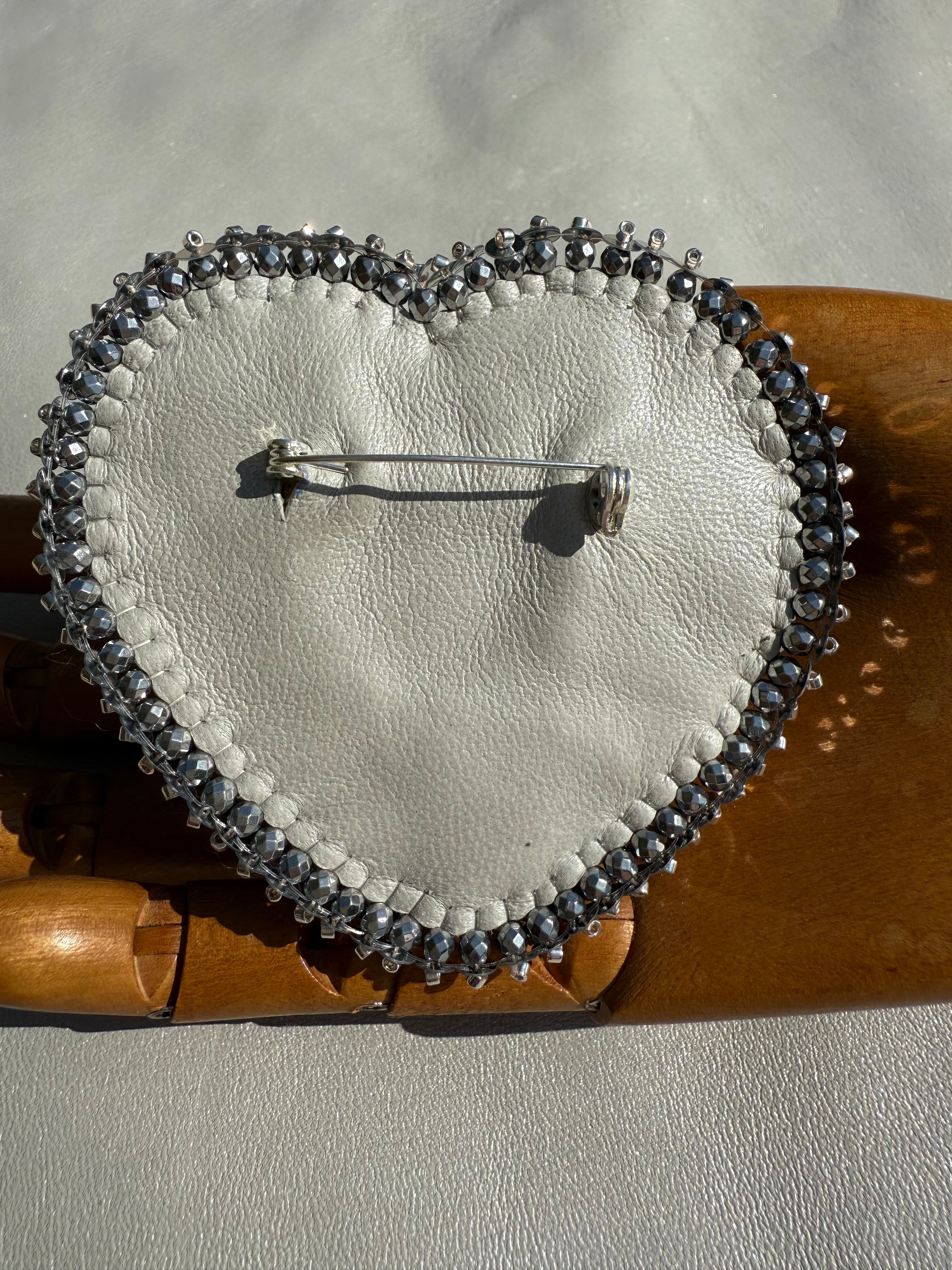 Broche « Nazar & Love » Silver