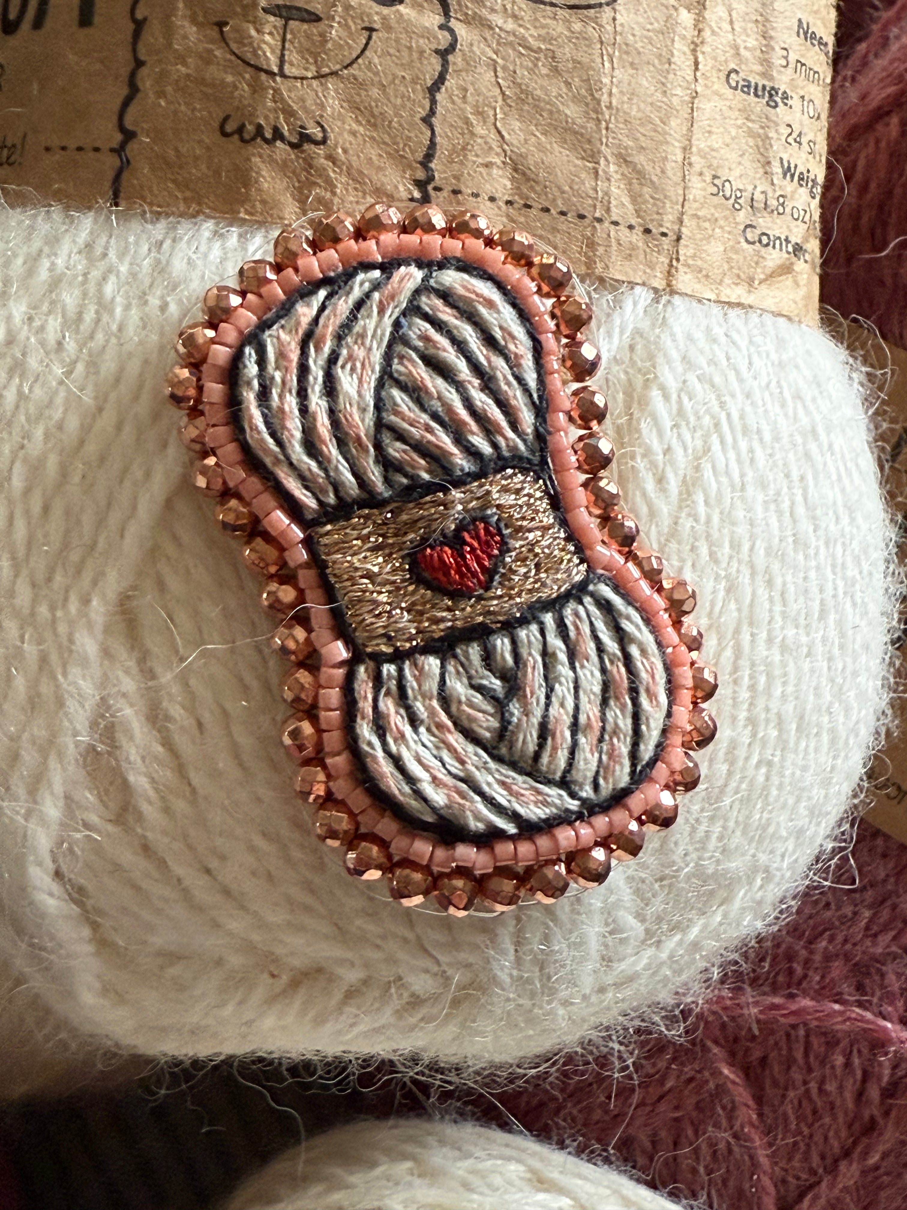 Broche « Baby Wool »