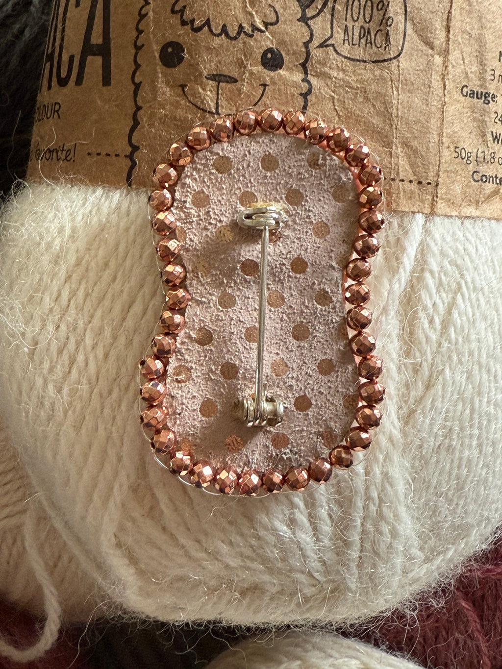 Broche « Baby Wool »
