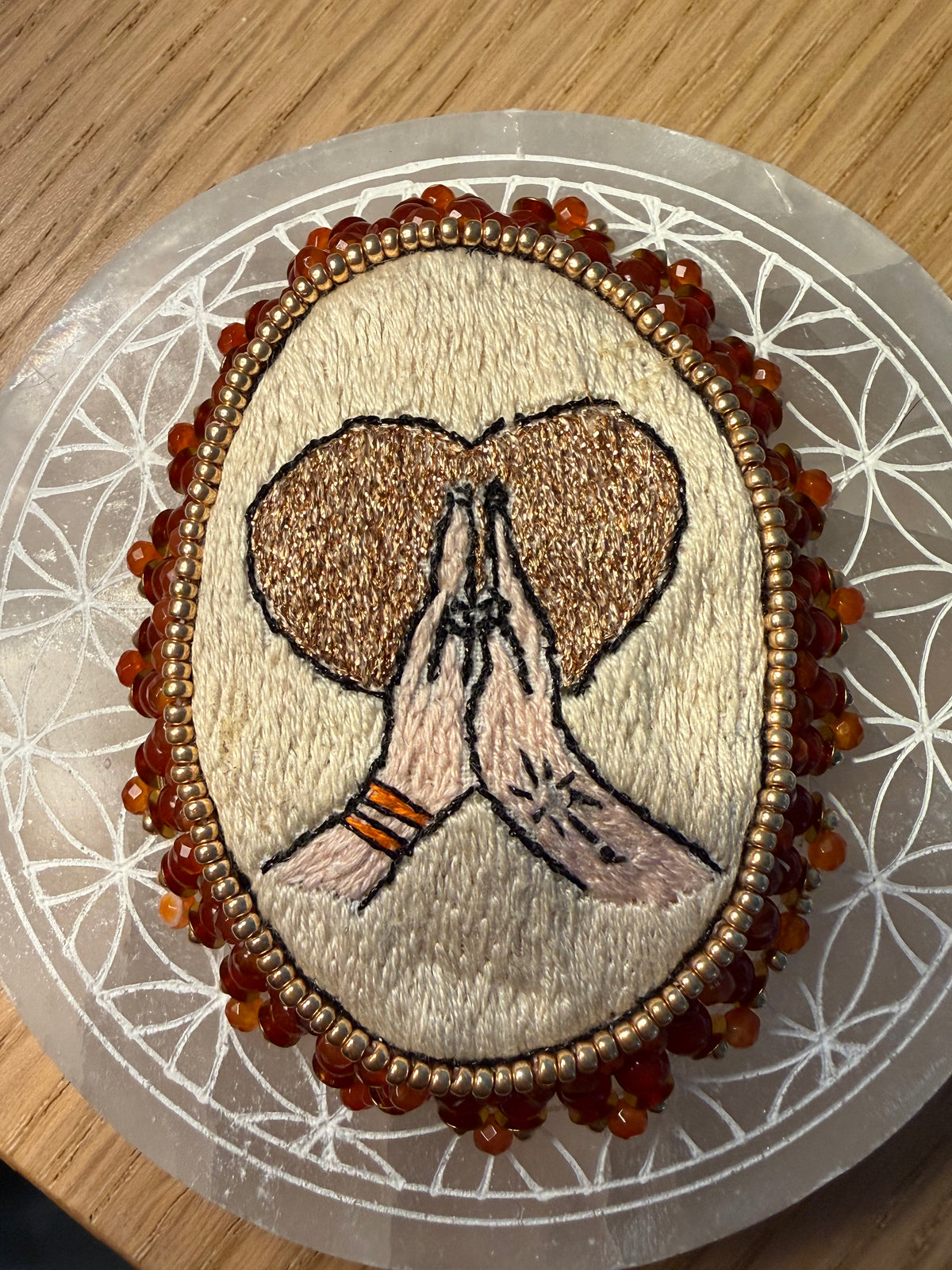 Broche « Namaste »