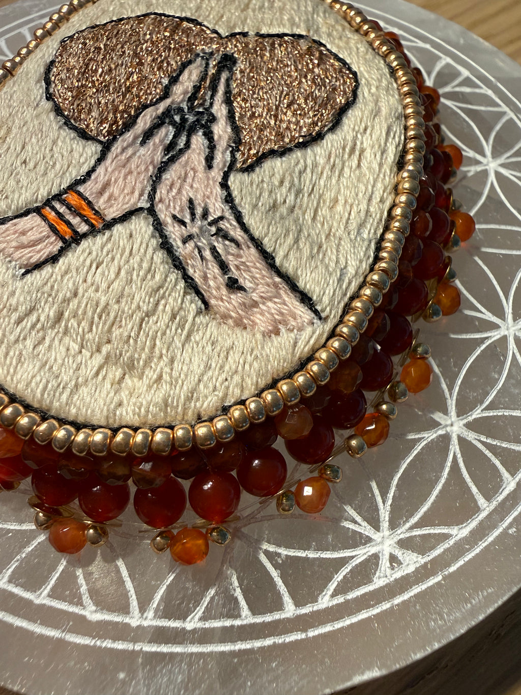 Broche « Namaste »