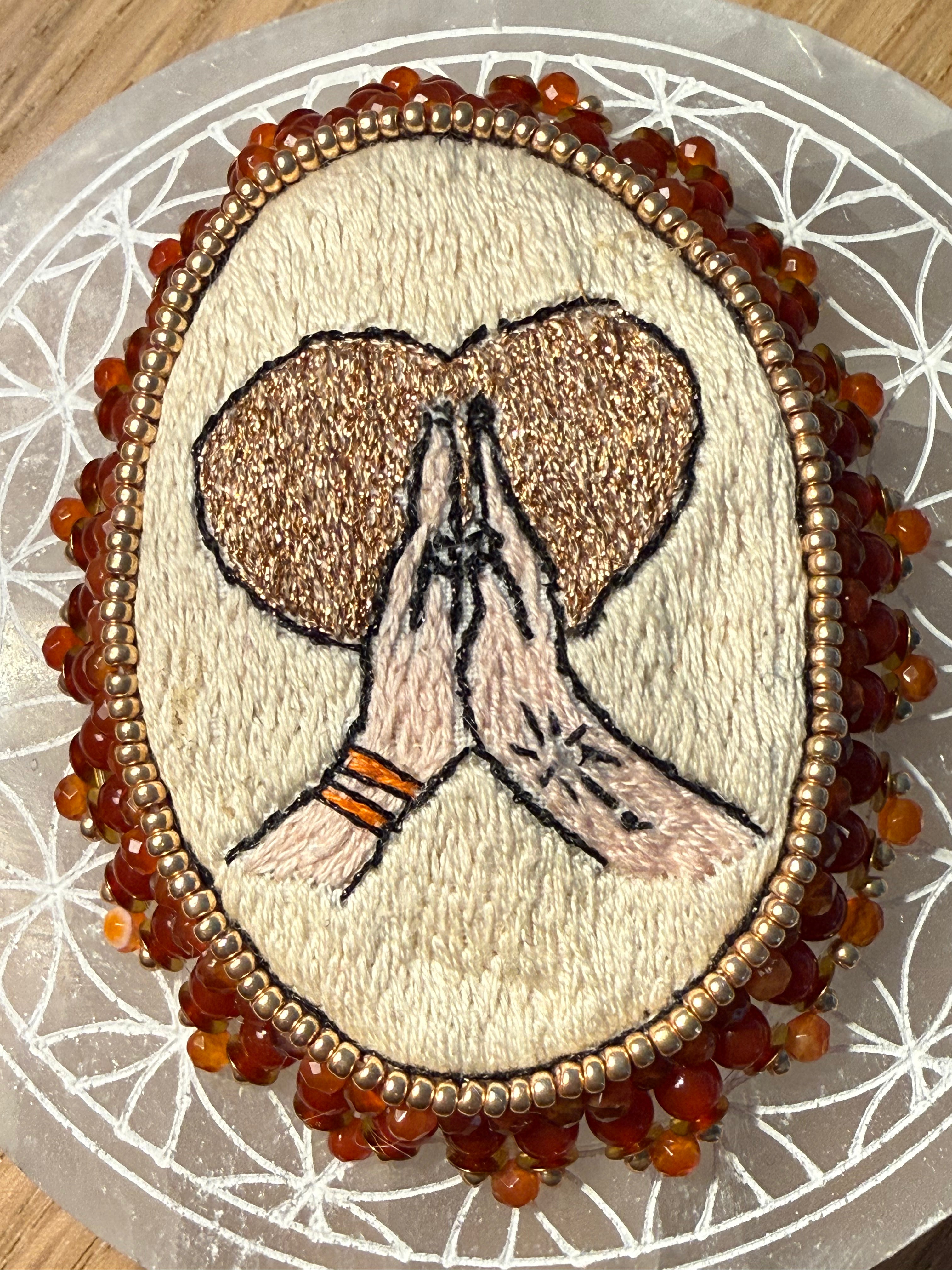 Broche « Namaste »