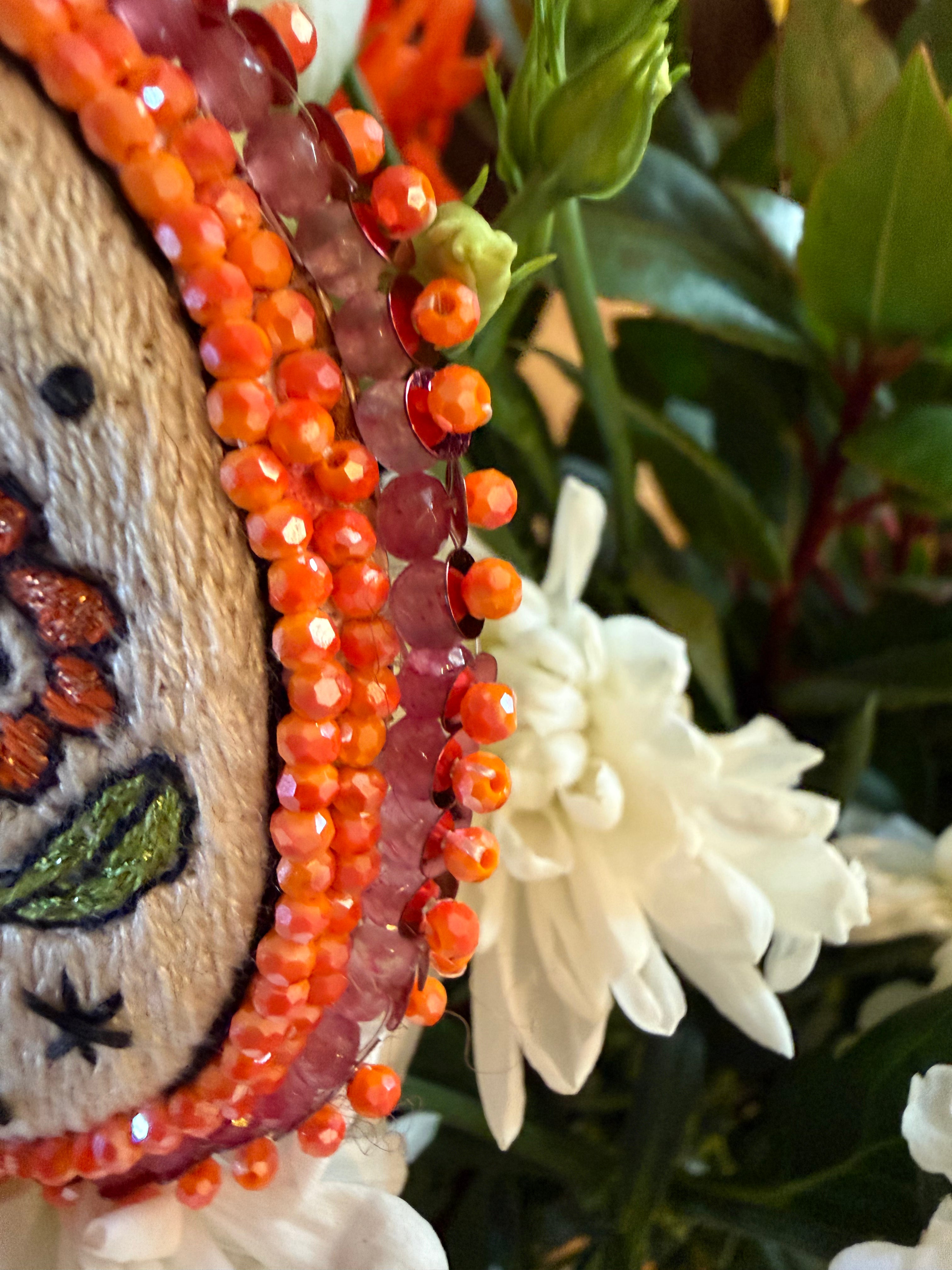 Broche « Yin & Yang Flowers »