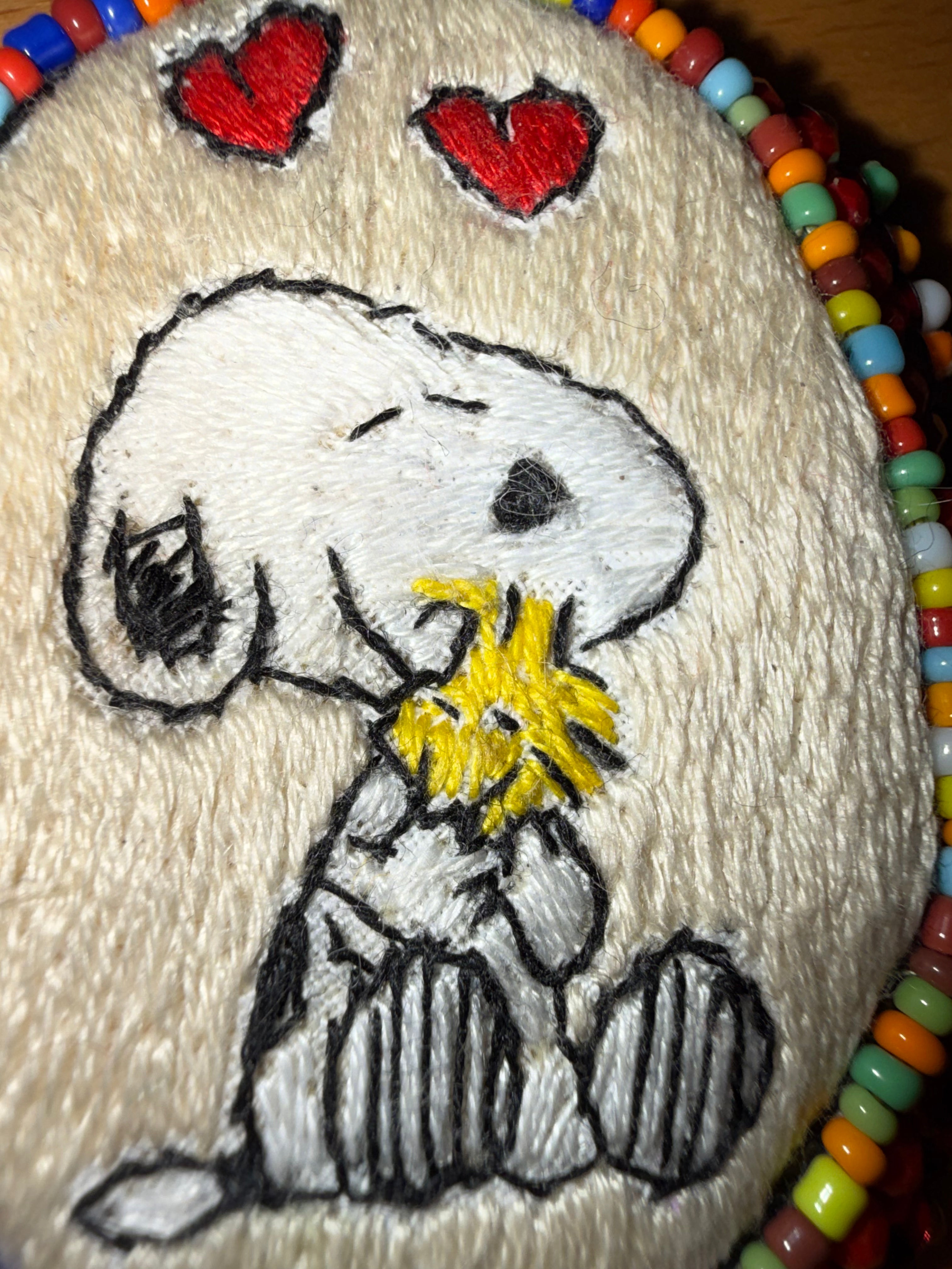 Broche « Snoopy & Woodstock »