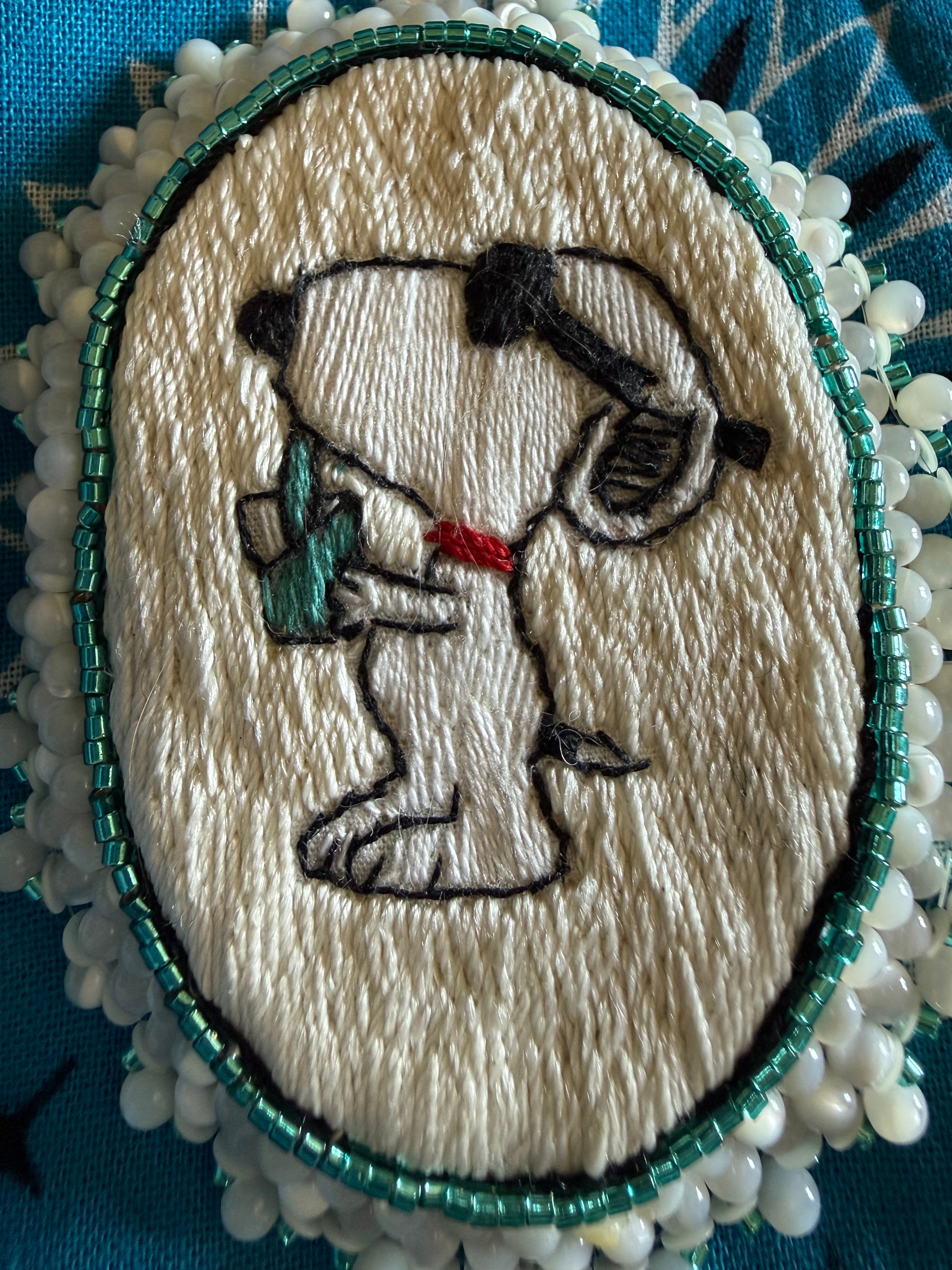 Broche Snoopy « Blue Lagoon »