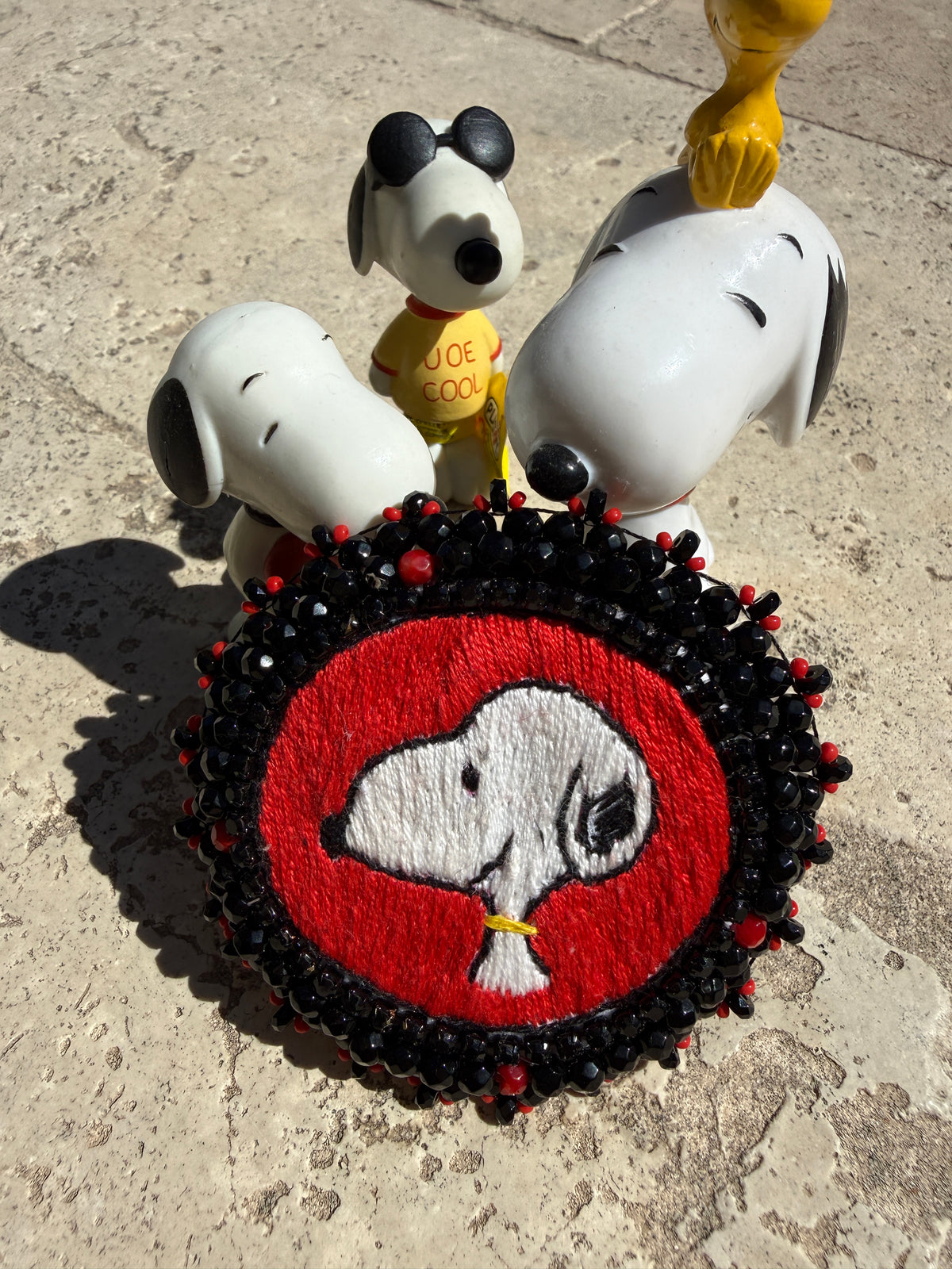 Broche « Snoopy Face »