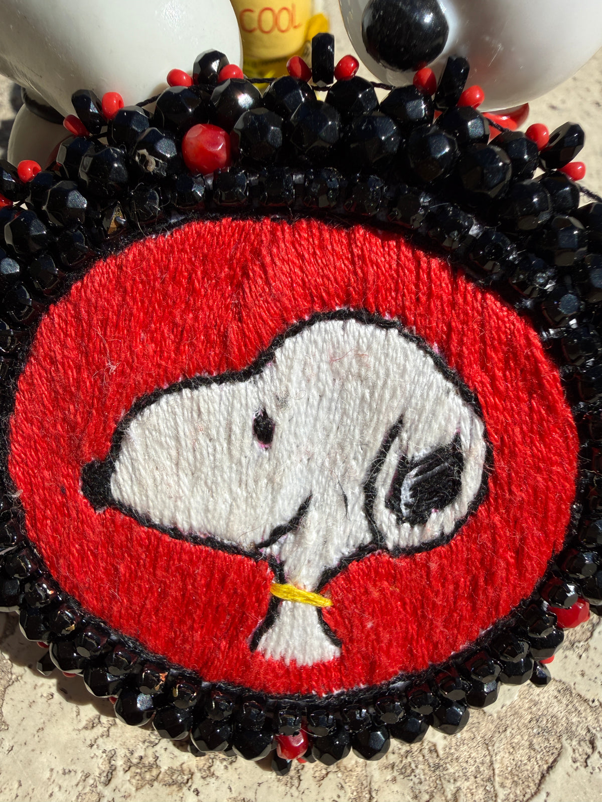 Broche « Snoopy Face »