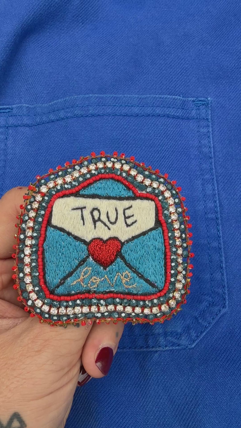 Broche Tattoo « True Love »