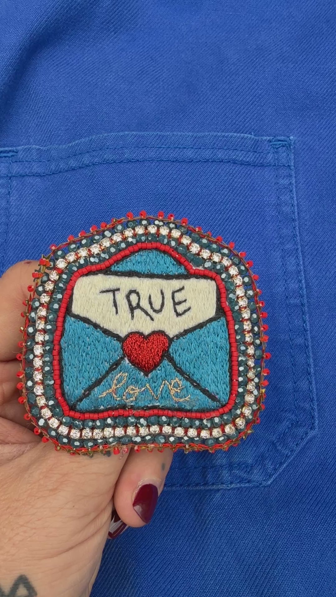 Broche Tattoo « True Love »