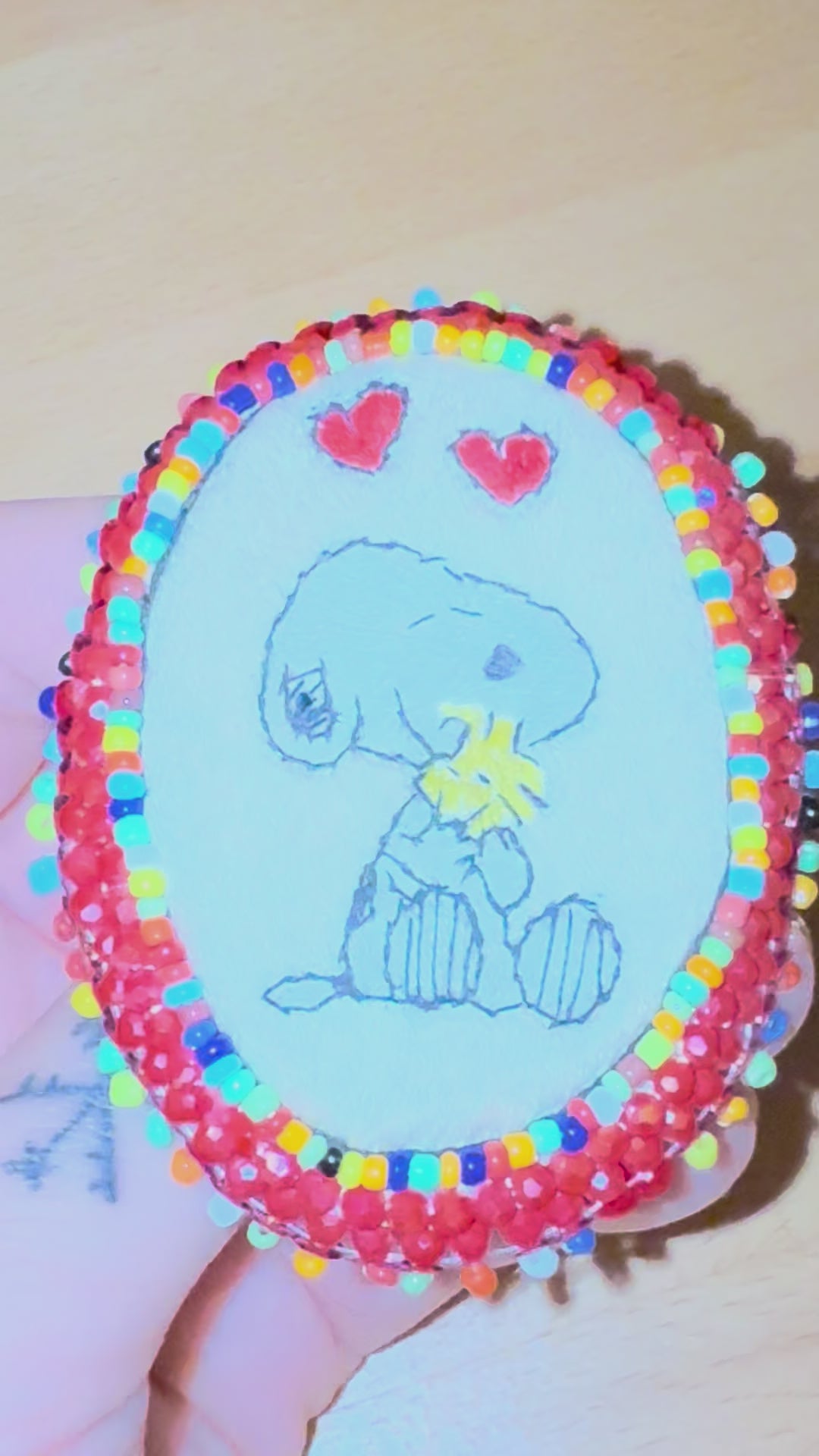 Broche « Snoopy & Woodstock »