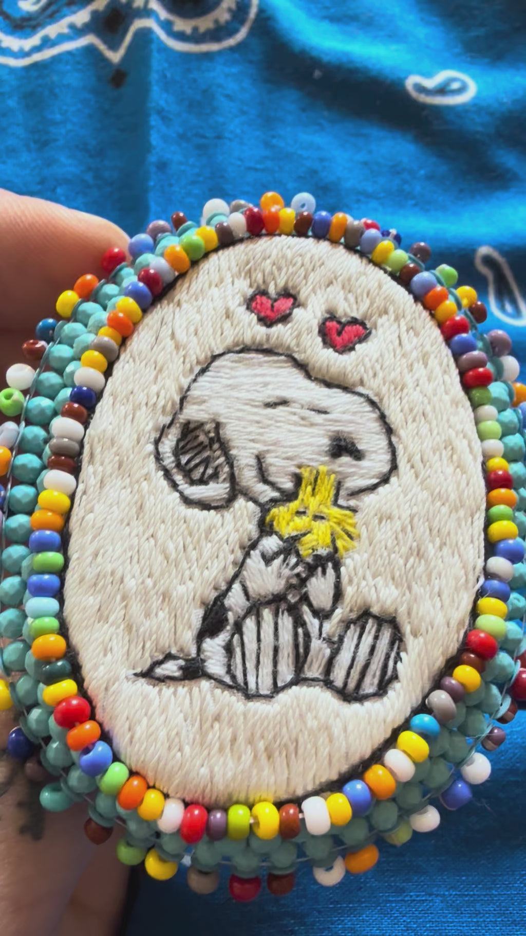 Broche « Snoopy »