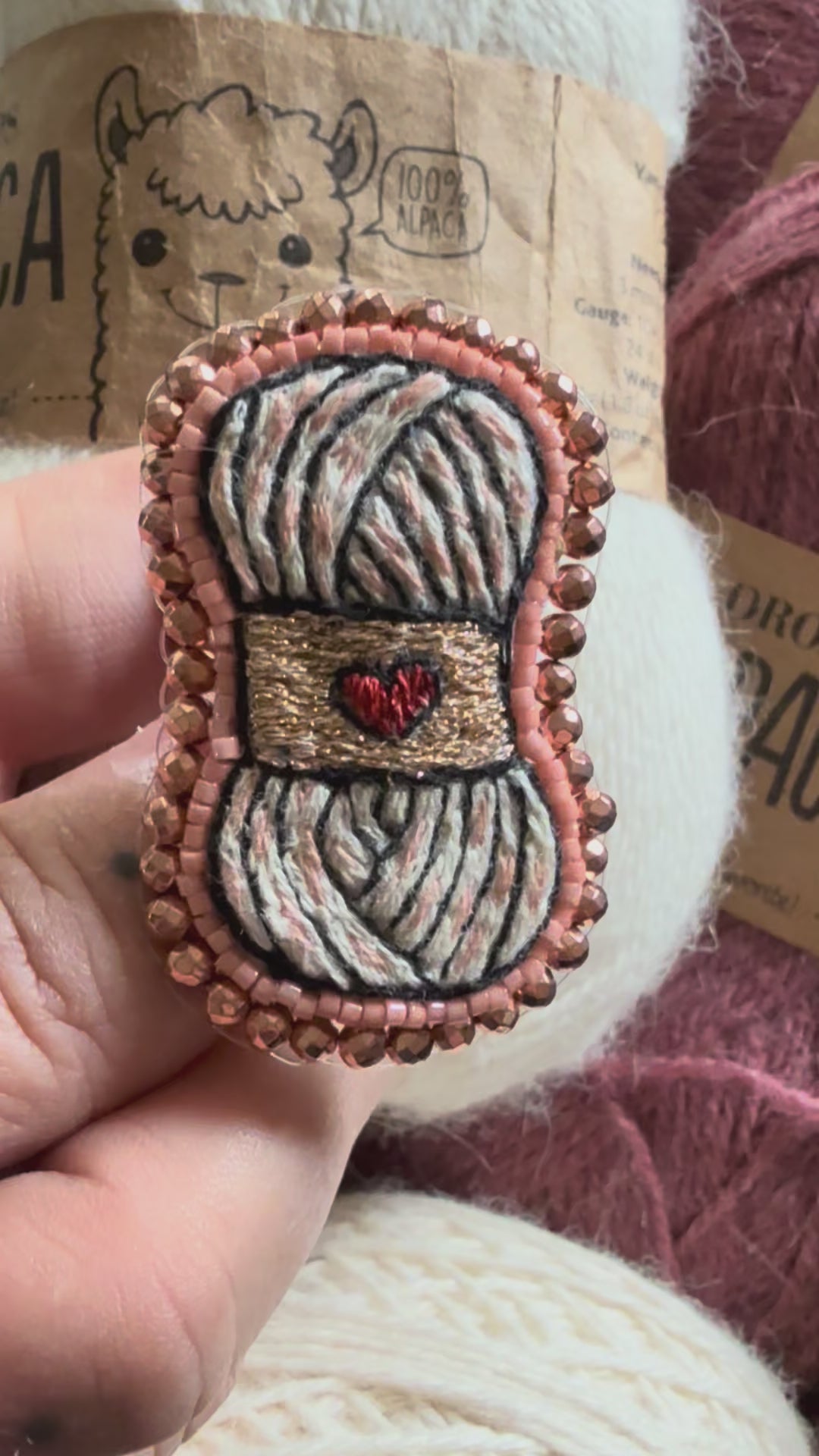 Broche « Baby Wool »