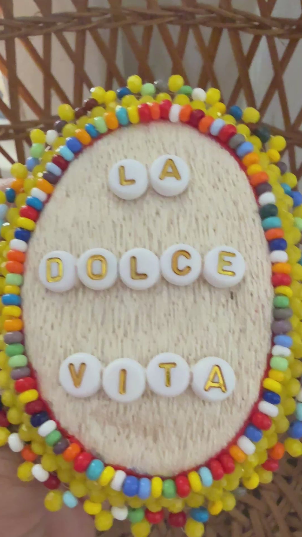 Broche « La Dolca Vita »